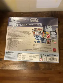 Pokemon Sword & Shield Chilling Reign ETB [Ice Rider Calyrex] - Sealed - Image 2