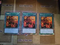 YUGIOH 3X TRADE-IN RA03-EN188 PLATINUM RARE 1ST ED NM - Image 1