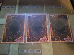 YUGIOH 3X TRADE-IN RA03-EN188 PLATINUM RARE 1ST ED NM - Image 2