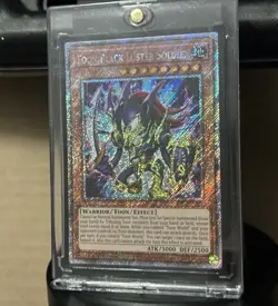 Yu-Gi-Oh! TOON Black Luster Soldier RA03-EN272 Platinum Secret Rare Near Mint - Image 3