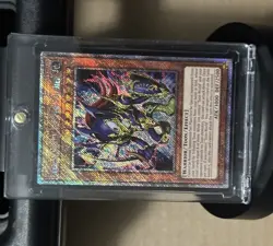Yu-Gi-Oh! TOON Black Luster Soldier RA03-EN272 Platinum Secret Rare Near Mint - Image 4