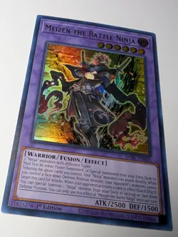 Yugioh Meizen the Battle Ninja DABL-EN040 Ultra Rare 1st Ed NM - Image 2