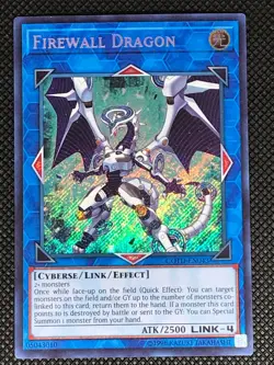 YuGiOh: Firewall Dragon - SECRET RARE - COTD - Unlimited Edition - VLP - Image 1