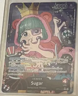 Sugar OP10-003 Parallel Alt Art Leader Royal Blood One Piece Card Game English - Image 1