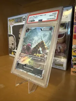 One Piece CCG Bartolomeo PRB01 OP04-089 Alt Art PSA GEM MT 10 - Image 4