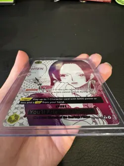 One Piece Op-14 Boa Handcock You’ll Frighten Me Alt Art Mint Condition OP14 - Image 2