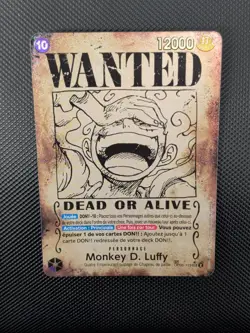 🇫🇷 One Piece OP09 Monkey D. Luffy WANTED SP Alt art (op05-119) Fr Mint - Image 2