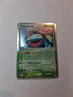 Pokemon Venusaur ex 112/112 FireRed & LeafGreen Holo Ultra Rare 150HP 2004 Card - Image 1