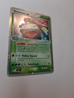 Pokemon Venusaur ex 112/112 FireRed & LeafGreen Holo Ultra Rare 150HP 2004 Card - Image 4