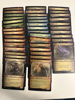 Mtg Lord Of The Rings Card Lot - Image 1