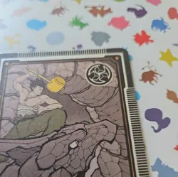 Pokai Gaku Gym Leader Brock Ultra Rare 153/152 ART YEUH Pokemon Fan Art card - Image 5