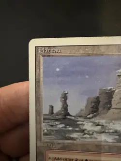 Plateau Revised Edition Dual Land Magic the Gathering Card Reserved List - Image 5