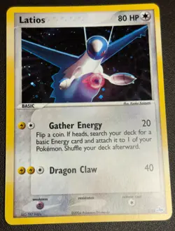 Pokemon Latios and Latias EX Trainer Kit Holo Cards NM - Image 2
