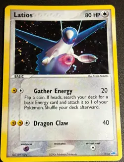 Pokemon Latios and Latias EX Trainer Kit Holo Cards NM - Image 3