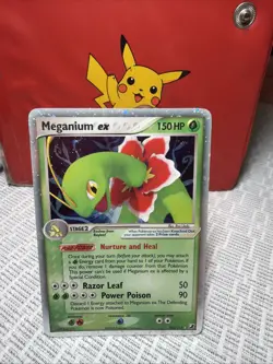 Meganium EX 106/115 Unseen Forces Holo Lp Pokemon Card - Image 1