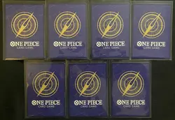 One Piece OP13 - 3rd Anniversary Treasure Campaign Promo Card Set (7 Cards) - Image 2