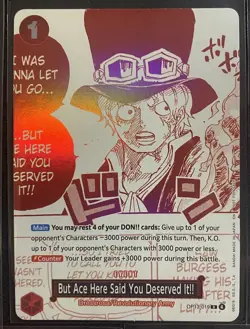 One Piece OP13 - 3rd Anniversary Treasure Campaign Promo Card Set (7 Cards) - Image 5