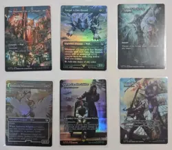 MTG Final Fantasy 2025 Borderless Alternate Art 30 Card LOT Foil AND Non-Foil NM - Image 3