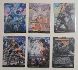 MTG Final Fantasy 2025 Borderless Alternate Art 30 Card LOT Foil AND Non-Foil NM - Image 4