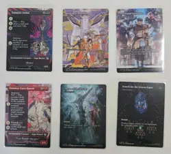 MTG Final Fantasy 2025 Borderless Alternate Art 30 Card LOT Foil AND Non-Foil NM - Image 5