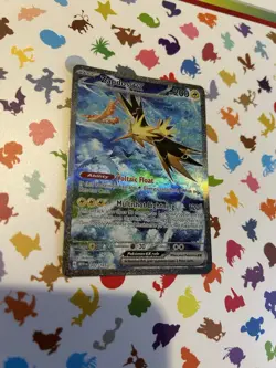 Zapdos EX #202/165 S&V 151 Special Illustration Rare Pokemon Card Pristine - Image 1