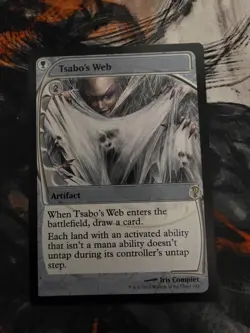 Tsabo's Web (Future Sight) MB2 Regular Rare #143 NM MTG - Image 1