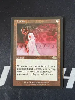 MTG Lifeline Urza's Saga Rare Reserved List NM FREE SHIPPING - Image 1