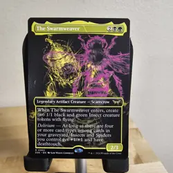 x1 The Swarmweaver - Showcase R MTG Duskmourn: House of Horror M/NM, English - Image 1