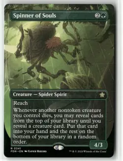 Spinner of souls - Borderless - MtG Foundations - NM - Image 1