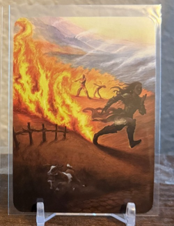 Sorcery Contested Realms - Beta - Blaze Foil NM - Image 2