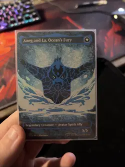 Aang, Swift Savior (Borderless) (Neon Ink Foil) Avatar: The Last Airbender Foil - Image 4