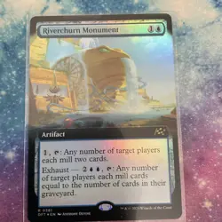 Riverchurn Monument (FOIL) x1 - MTG Aetherdrift DFT #381 - Image 1