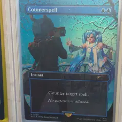 Free Shipping FOIL Counterspell - Unplayed MTG NM Secret Lair Hatsune Miku 1589 - Image 1