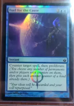 MTG Fuel for the Cause Mirrodin Besieged 25/155 Foil Common - Image 1