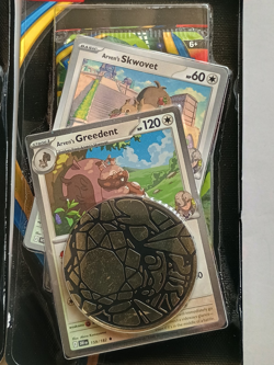 Pokemon TCG Phantasmal Flames Premium Checklane Blisters Greedent + Magcargo - Image 2