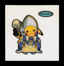 NM - Pokemon Madame Pikachu Daiichi Pan Japanese Bread Sticker - Image 1