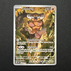 Pokemon TCG Landorus Illustration Rare 131/086 S&V Black Bolt Pack Fresh - Image 1