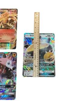 Set Of 50 Pokemon Cards In Sleeve Protectors - Includes 7 Jumbo 2 Medium & 41 - Image 2