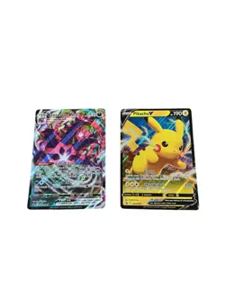 Set Of 50 Pokemon Cards In Sleeve Protectors - Includes 7 Jumbo 2 Medium & 41 - Image 4