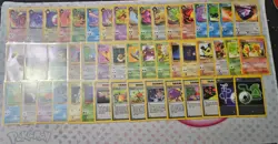 Pokemon Team ROCKET Complete Common/ Uncommon Set LP - Image 1