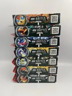Pokemon Victini Houndoom Melmetal Greninja Tapu Koko EX Battle Deck Set of 7 - Image 3