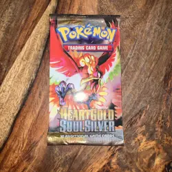 Pokemon TCG Heartgold & Soulsilver Booster Pack (English) SEALED - Image 1