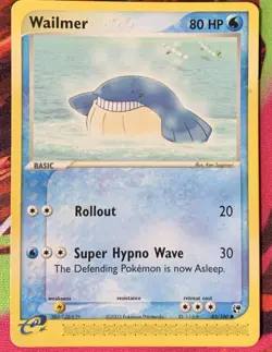 WAILMER 83/100 SANDSTORM POKEMON TCG LP - Image 1