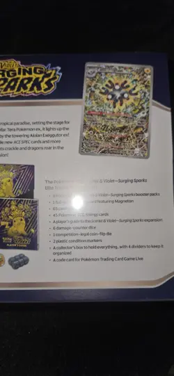Pokemon - Surging Sparks Elite Trainer Box ETB NEW SEALED - Image 5