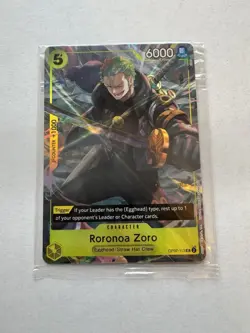One Piece: Roronoa Zoro OP07-113 Illustration Box Vol 3 SEALED - Image 1