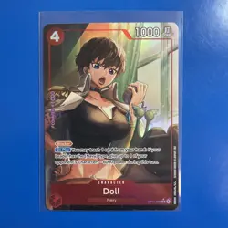 Doll (Alt Art) OP11-008 | A Fist of Divine Speed | One Piece TCG Card | English - Image 1