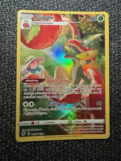 Flapple TG02/TG30 Swsh10: Astral Radiance Trainer Gallery Holo Pokemon Card - Image 2