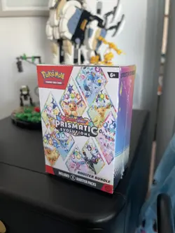 Pokemon Trading Card Game: Scarlet & Violet-Prismatic Evolutions Booster Bundle - Image 1