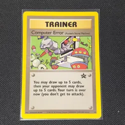 Computer Error - 16 - Non Holo - Black Star Promo - Pokemon Card - LP - Image 1