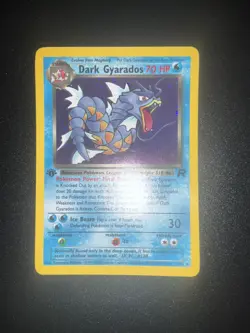 DARK GYARADOS Pokemon Card - WOTC - 1st Edition - Team Rocket - 8/82 HOLO NM - Image 4